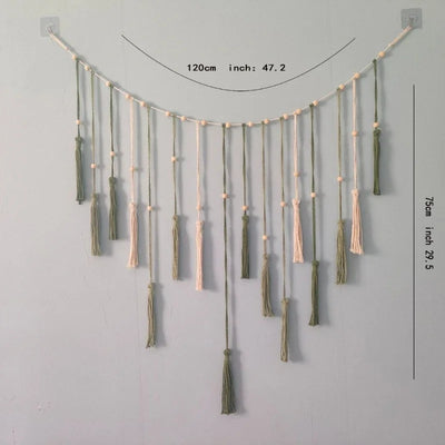 Boho Macramé Wanddecoratie