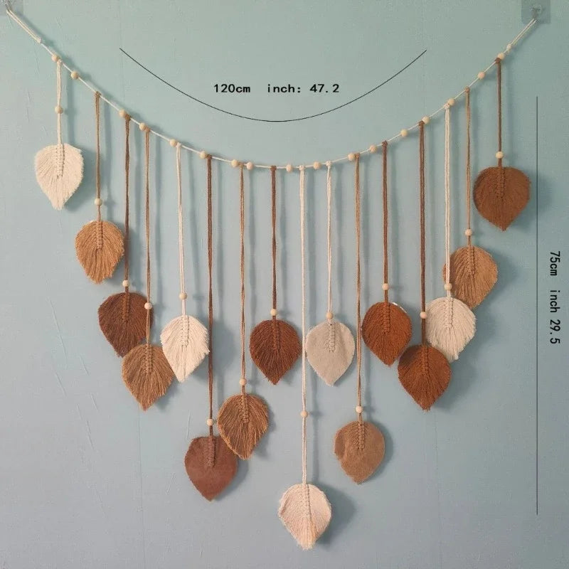 Boho Macramé Wanddecoratie