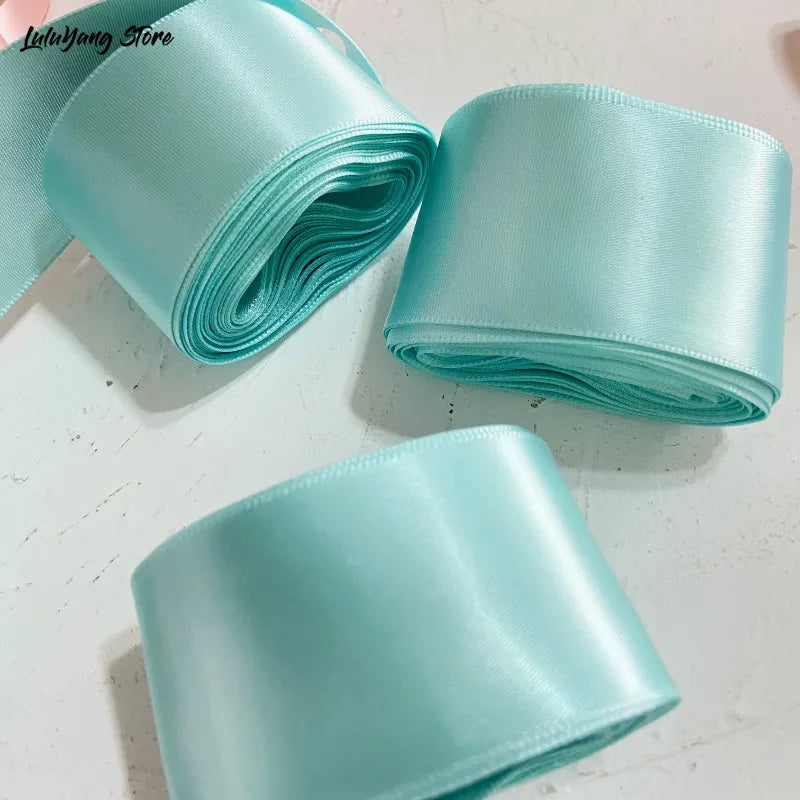 Premium Satin Ribbon 25mm/40mm - Christmas Gift Wrapping & DIY Craft Decorative Tape for Xmas Parties