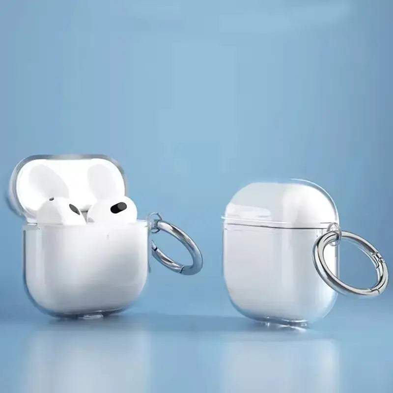 AirPods 4 Case - Transparent TPU Protective Cover for AirPods 4th Generation