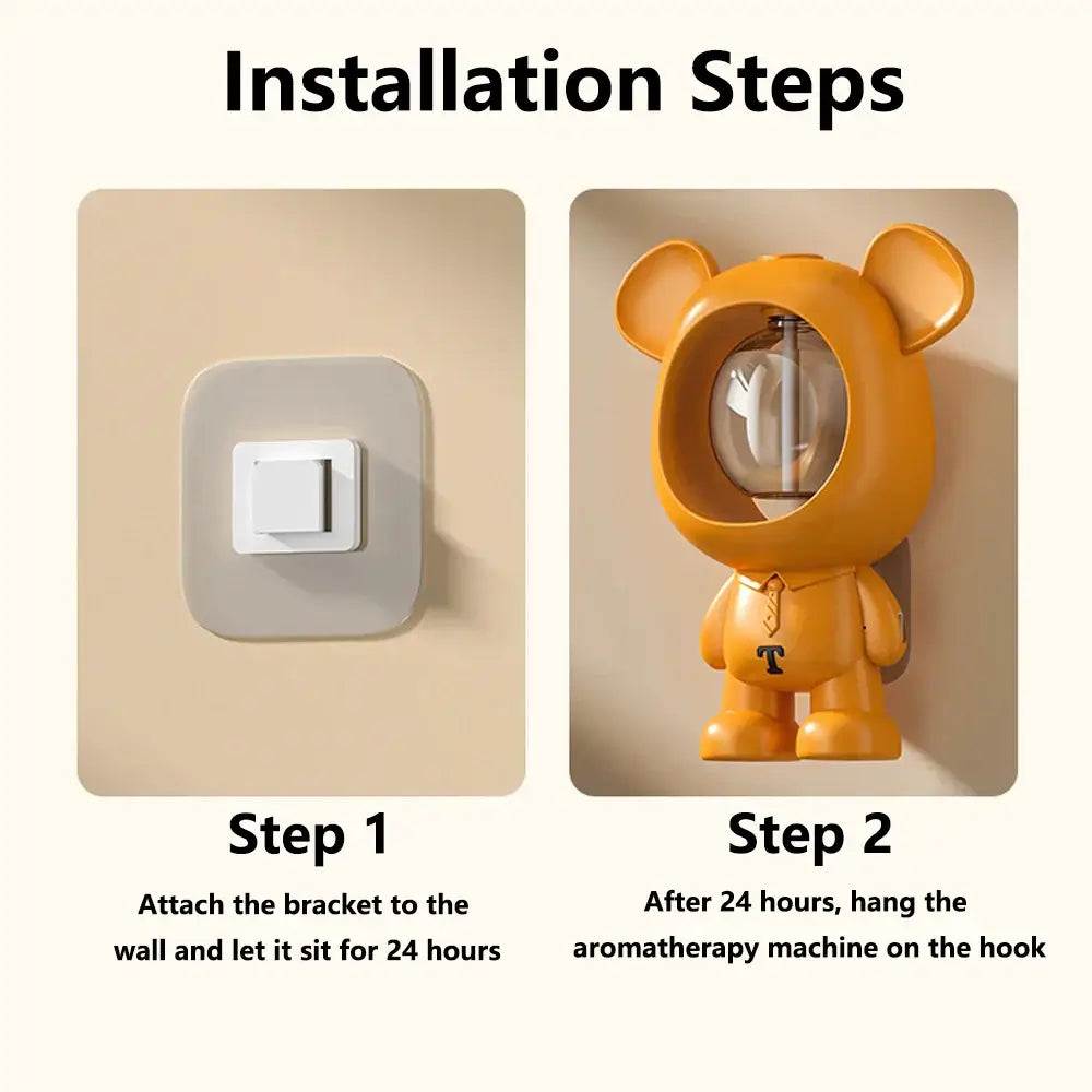 Aromatherapy Essential Oil Diffuser - Desktop & Wall Mounted Humidifier