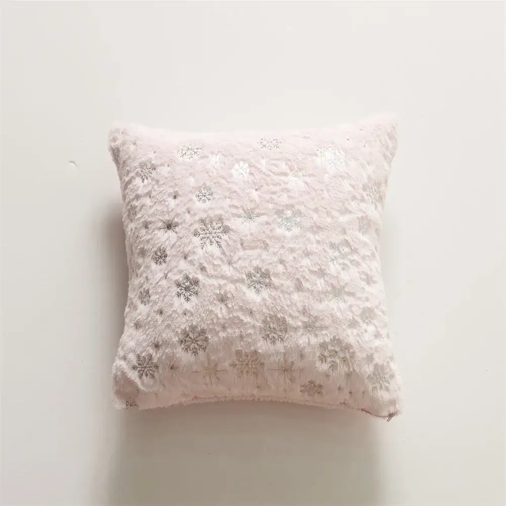 Christmas Throw Pillow 18x18 - Plush Cushion Cover for Sofa, Living Room & Bedroom Holiday Decor