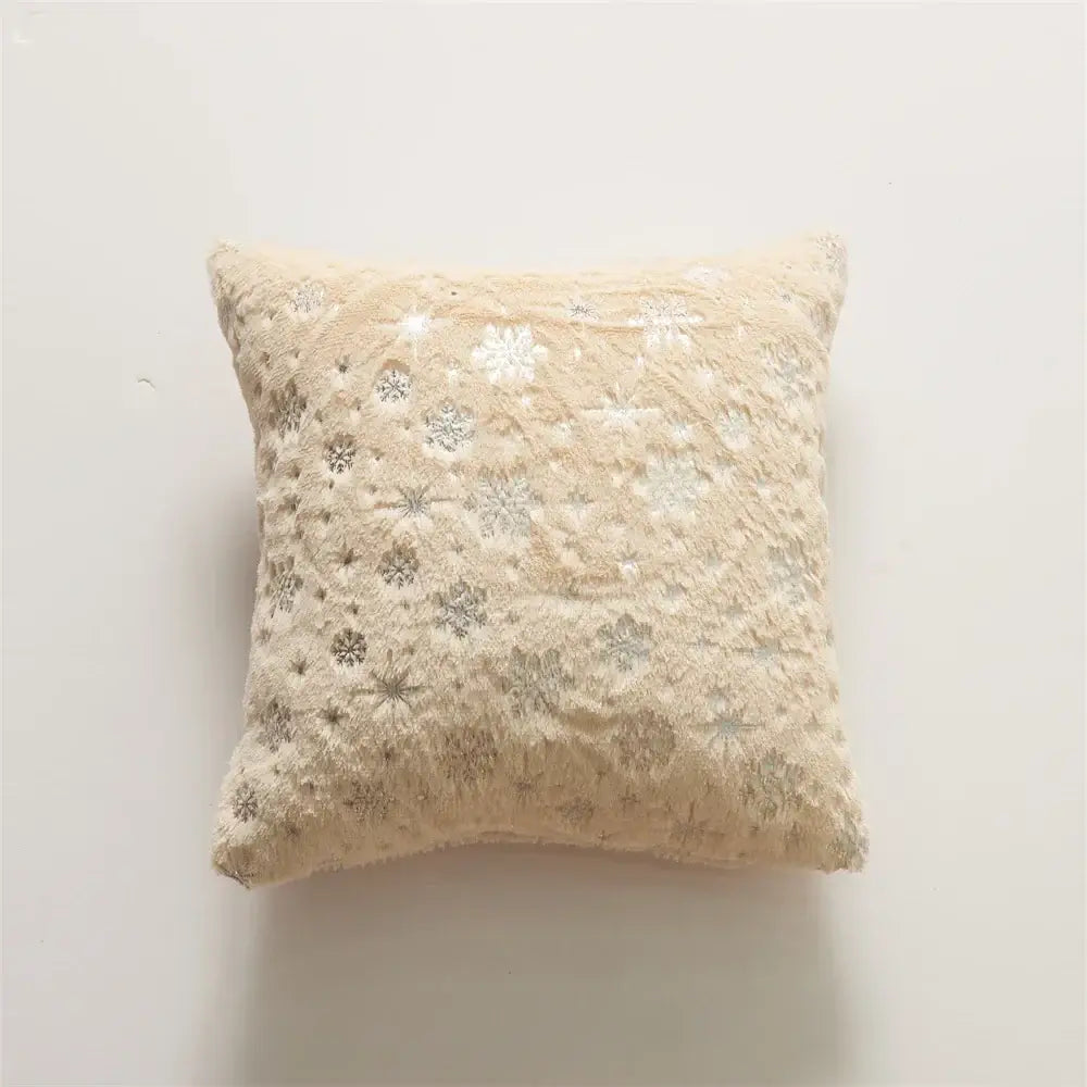 Christmas Throw Pillow 18x18 - Plush Cushion Cover for Sofa, Living Room & Bedroom Holiday Decor