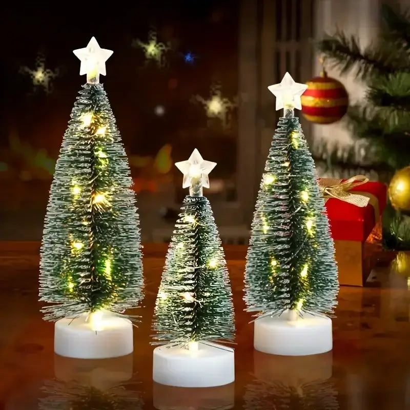 Crystal Christmas Tree Ornaments Set - 3/5/18 Pieces for Xmas Tree & Winter New Year Party Decor
