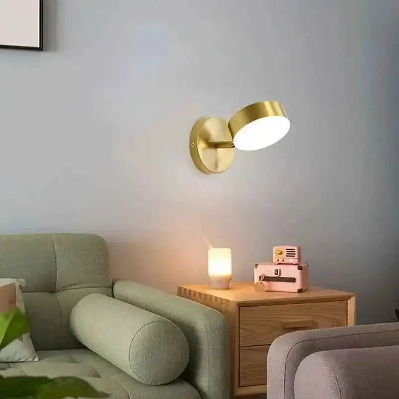 Nordic LED Wall Light - Modern Creative Bedroom Corridor Sconce