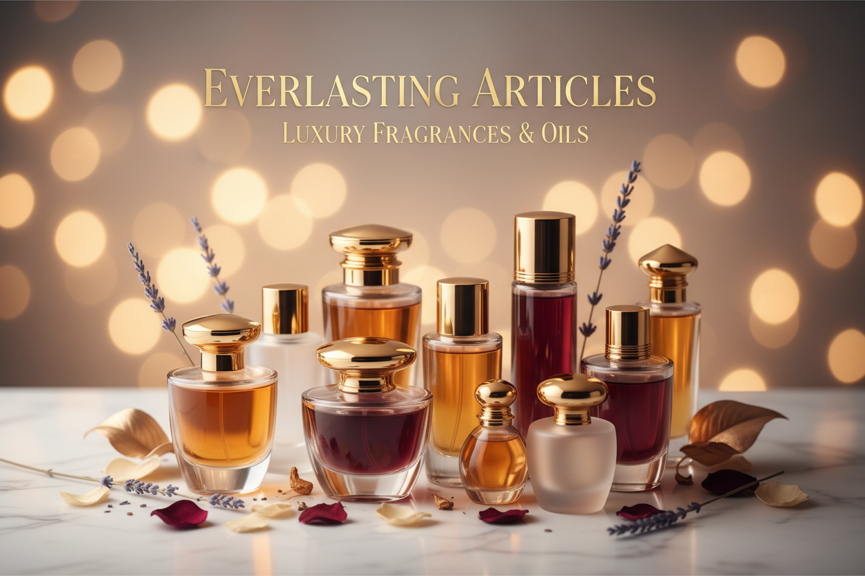 help me generate banner for perfume and oil make it professional and eye cauthing with the store name