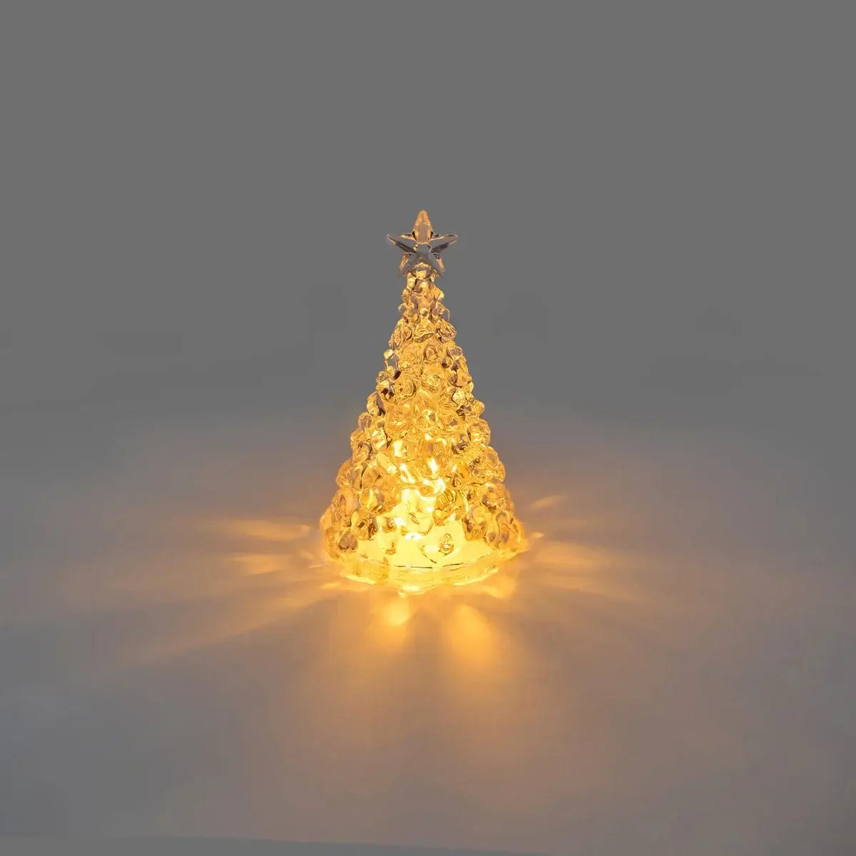 LED Star Christmas Tree Light - Warm White Bedroom Decoration & Romantic Home Ornament