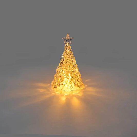 LED Star Christmas Tree Light - Warm White Bedroom Decoration & Romantic Home Ornament