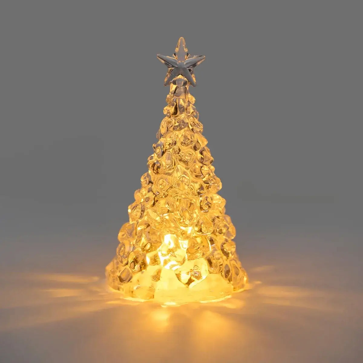 LED Star Christmas Tree Light - Warm White Bedroom Decoration & Romantic Home Ornament