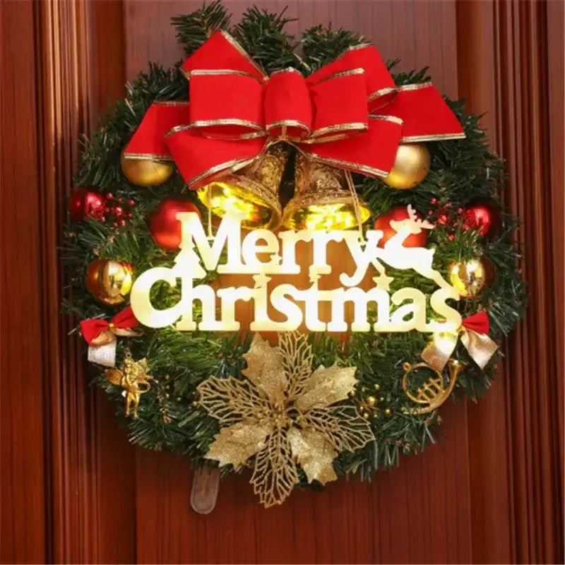 Merry Christmas LED Letter Light String - Fairy Garland Home Decoration for Xmas & New Year 2026
