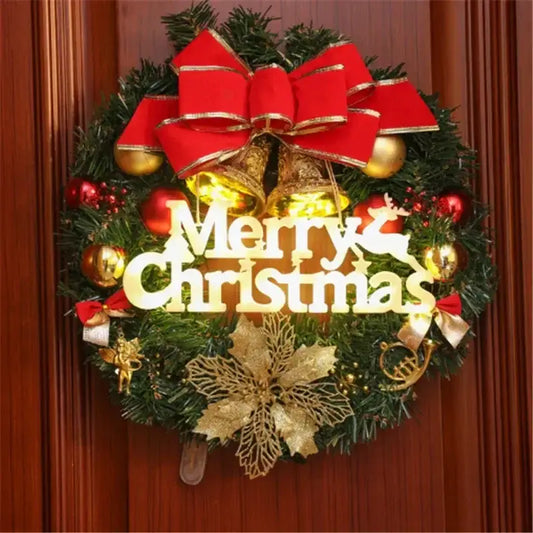 Merry Christmas LED Letter Light String - Fairy Garland Home Decoration for Xmas & New Year 2026