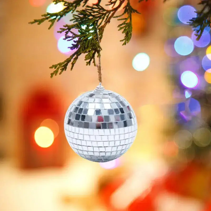 Mini Disco Ball Set - Reflective Mirror Balls for Party & Christmas Decoration
