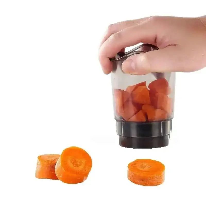 Multi-Function Fruit & Vegetable Slicer with Cup - Kitchen Prep Tool