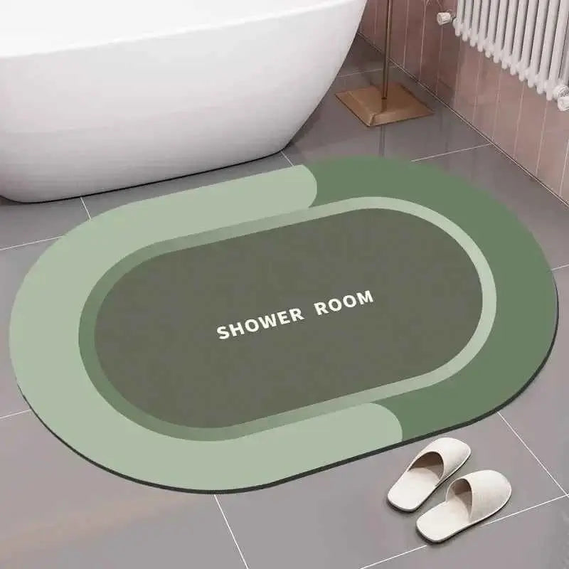 Non-Slip Bathroom Rug - Super Absorbent Quick-Dry Floor Mat