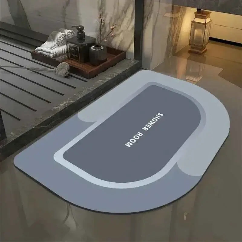 Non-Slip Bathroom Rug - Super Absorbent Quick-Dry Floor Mat