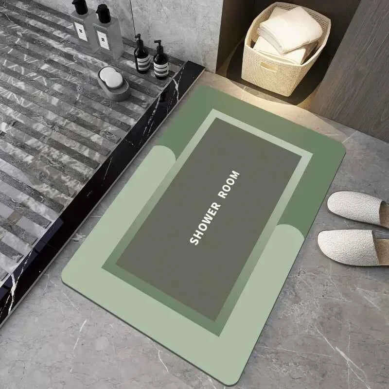 Non-Slip Bathroom Rug - Super Absorbent Quick-Dry Floor Mat