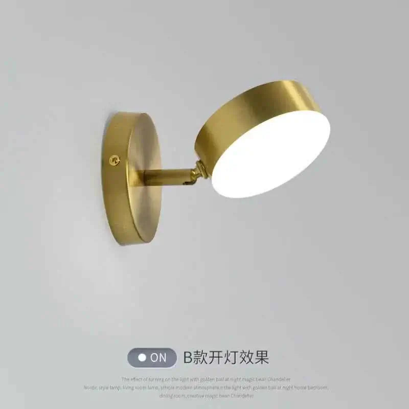 Nordic LED Wall Light - Modern Creative Bedroom Corridor Sconce