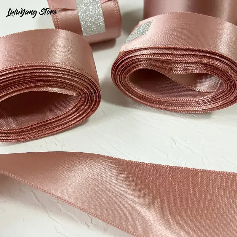 Premium Satin Ribbon 25mm/40mm - Christmas Gift Wrapping & DIY Craft Decorative Tape for Xmas Parties