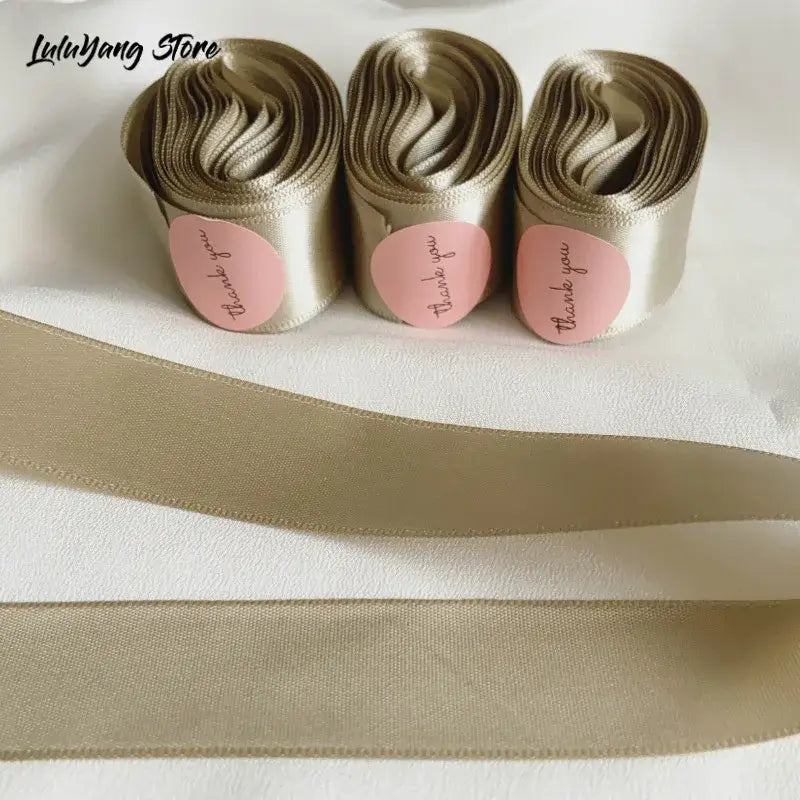 Premium Satin Ribbon 25mm/40mm - Christmas Gift Wrapping & DIY Craft Decorative Tape for Xmas Parties