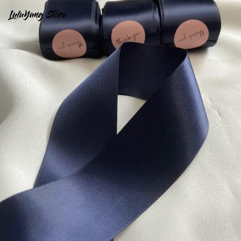 Premium Satin Ribbon 25mm/40mm - Christmas Gift Wrapping & DIY Craft Decorative Tape for Xmas Parties