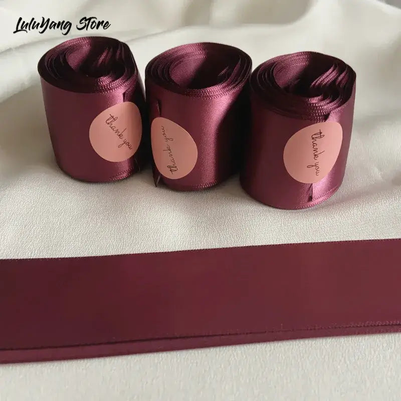 Premium Satin Ribbon 25mm/40mm - Christmas Gift Wrapping & DIY Craft Decorative Tape for Xmas Parties