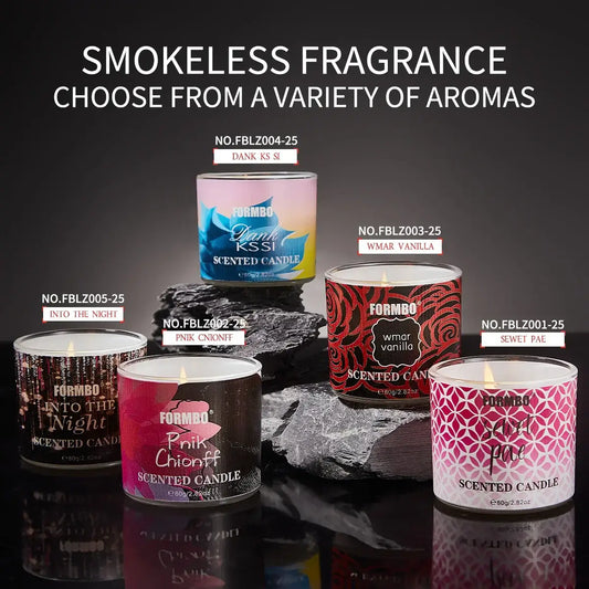 Smokeless Scented Candle - Long-Lasting Aromatherapy Diffuser for Better Sleep & Stress Relief