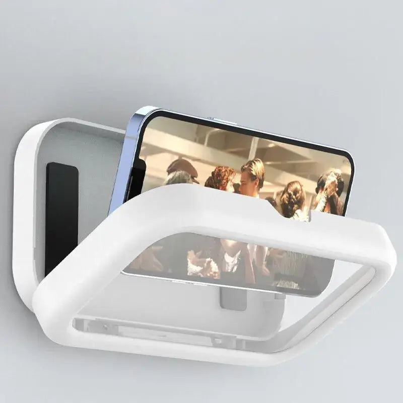 Waterproof Shower Phone Holder - Adjustable Wall Mount for Bathroom & Kitchen